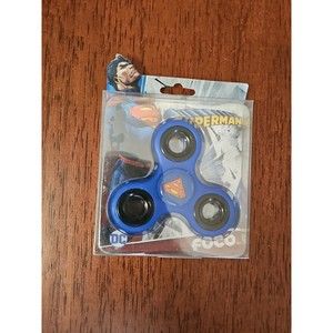 DC Comics Superman Fidget Spinner Blue/Red/Yellow FOCO - New